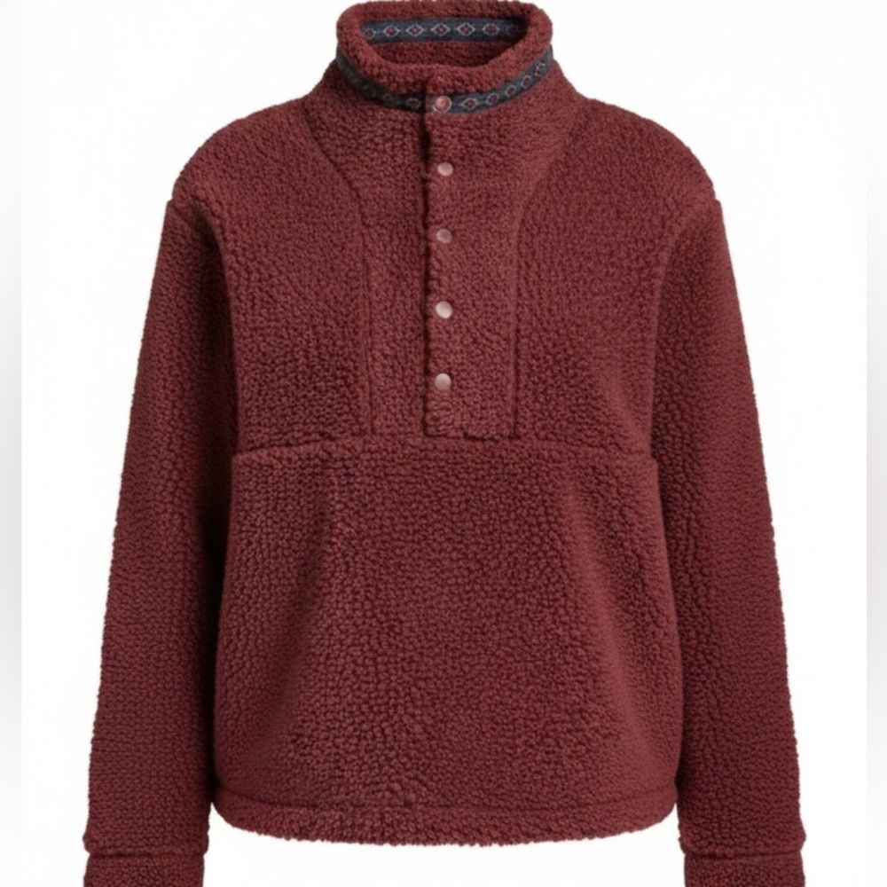 Alpine Design Auburn 1/2 Snap Sherpa Pullover